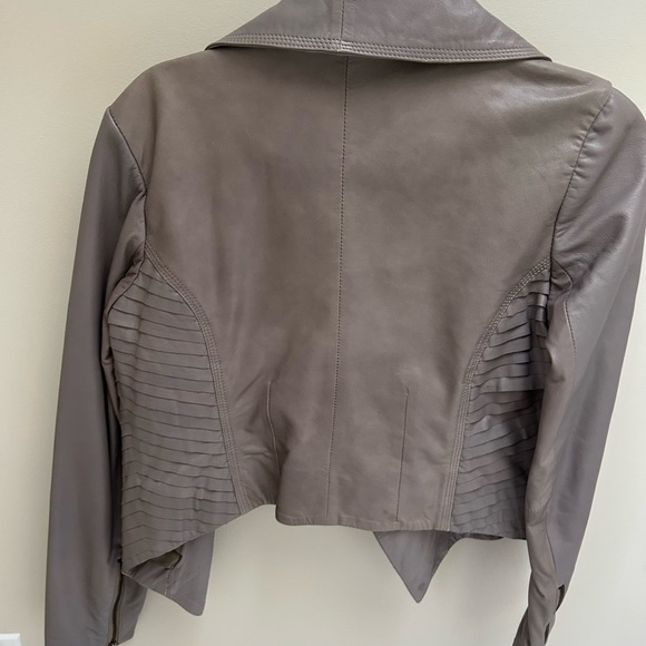 Vintage BADGLEY MISCHKA waterfall leather jacket - Picture 8 of 16